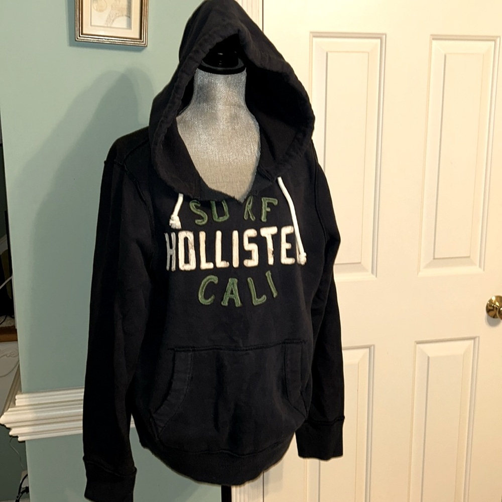 Hollister navy hoodie